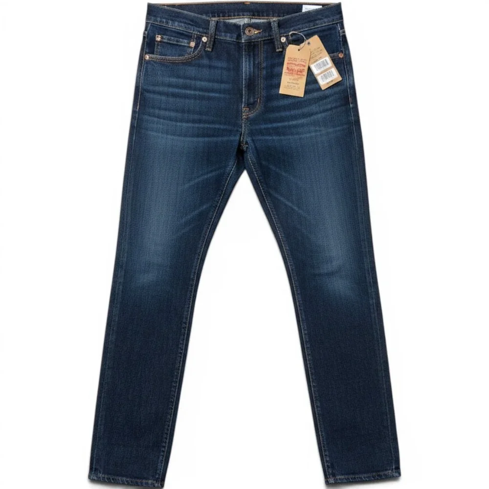 Levi's 511 Slim Jeans Mens 33x34 Blue Denim Stretch 045111163